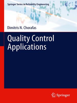 cover image of Quality Control Applications